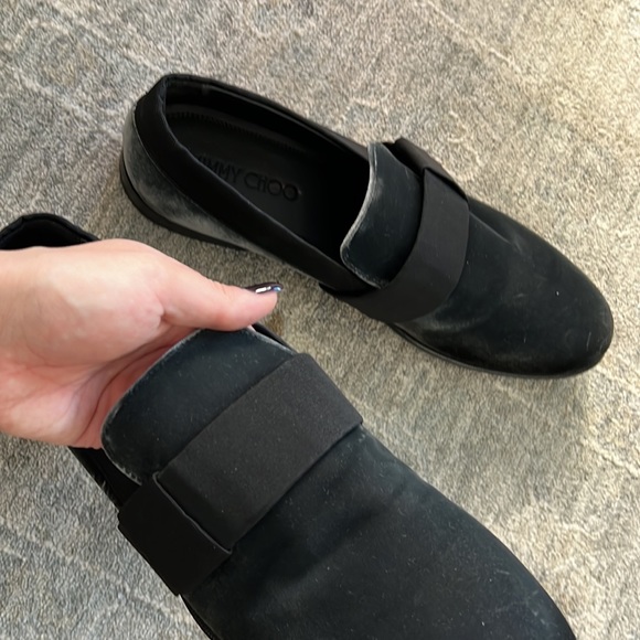 Jimmy Choo - Gorgeous velvet 43.5 size shoes - Picture 6 of 6